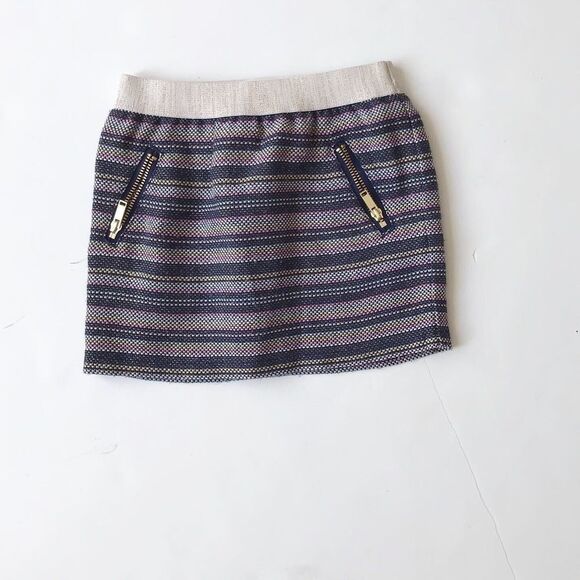 Genuine kids navy/pink mini skirt EUC 2T - Picture 1 of 2